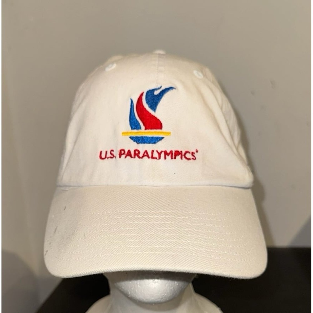 Vintage 2008 Beijing Paralympic Games Embroidey Nikeโ Strapback Hat Cap